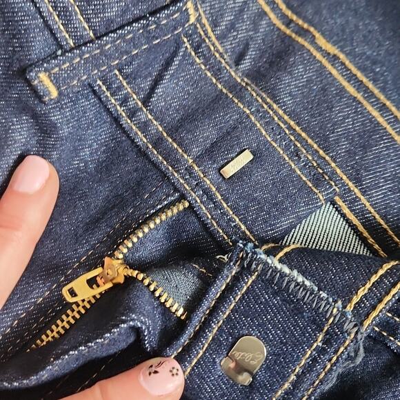 Wrangler Men's Dark Wash Flex Fit Waist Regular Fit Jeans Size 44 X 32 Zip Hook - Picture 7 of 9